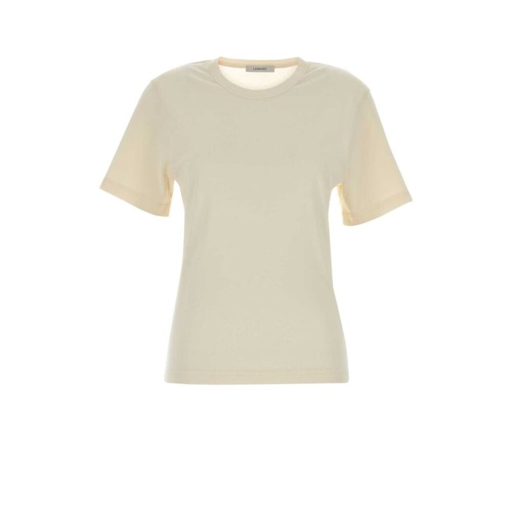 Lemaire Women Cream Cotton T-Shirt